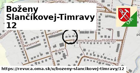 Boženy Slančíkovej-Timravy 12, Revúca