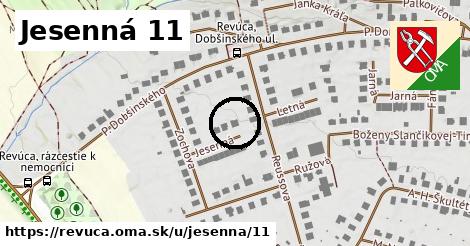 Jesenná 11, Revúca