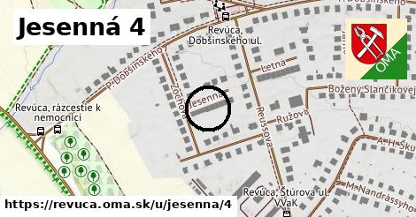 Jesenná 4, Revúca