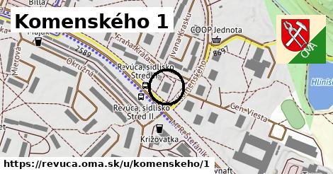 Komenského 1, Revúca