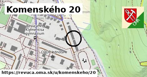 Komenského 20, Revúca