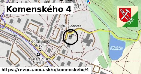 Komenského 4, Revúca