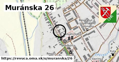 Muránska 26, Revúca