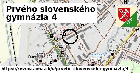 Prvého slovenského gymnázia 4, Revúca