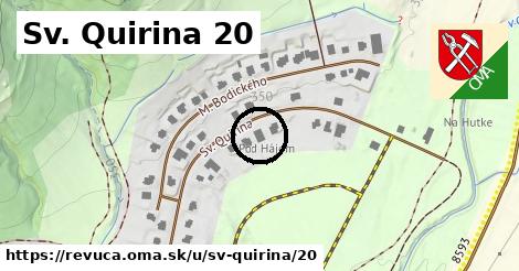 Sv. Quirina 20, Revúca