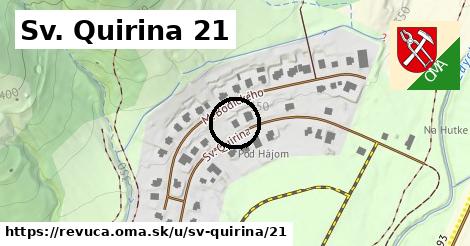 Sv. Quirina 21, Revúca