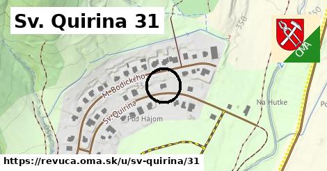 Sv. Quirina 31, Revúca