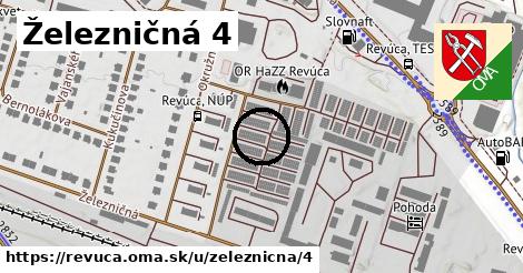 Železničná 4, Revúca