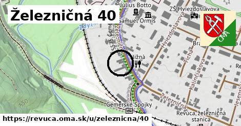 Železničná 40, Revúca