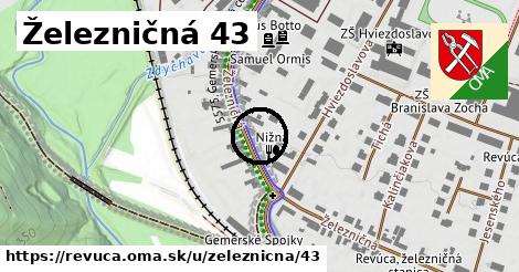 Železničná 43, Revúca