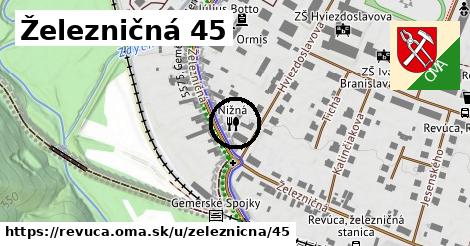 Železničná 45, Revúca