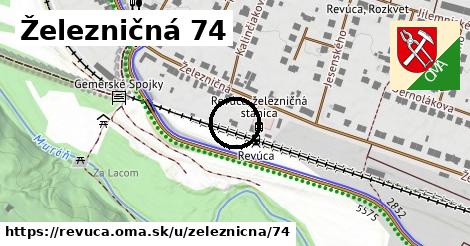 Železničná 74, Revúca