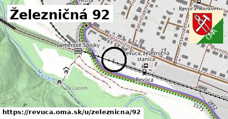 Železničná 92, Revúca