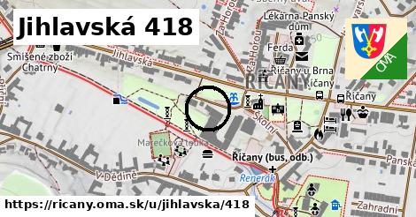 Jihlavská 418, Říčany