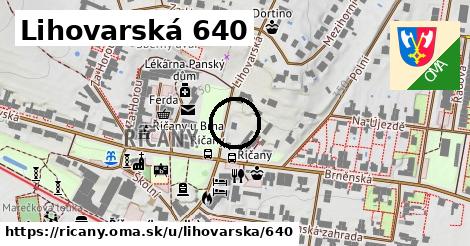 Lihovarská 640, Říčany