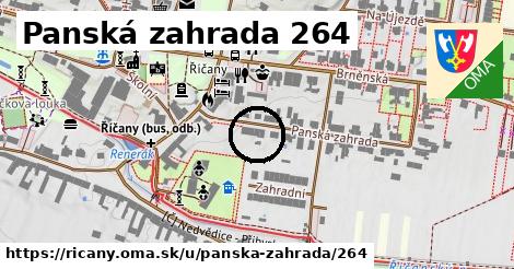 Panská zahrada 264, Říčany