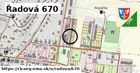 Řadová 670, Říčany