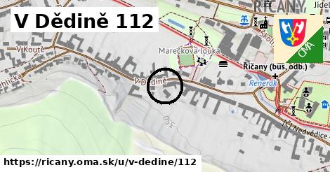 V Dědině 112, Říčany