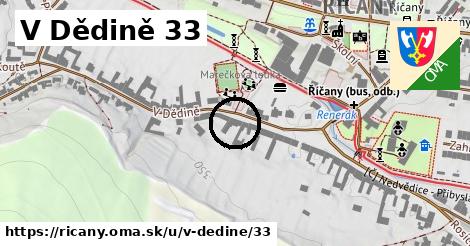 V Dědině 33, Říčany