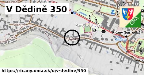 V Dědině 350, Říčany