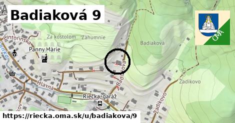 Badiaková 9, Riečka