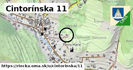 Cintorínska 11, Riečka