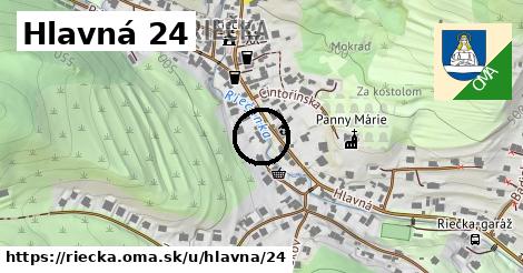 Hlavná 24, Riečka