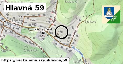 Hlavná 59, Riečka