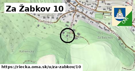 Za Žabkov 10, Riečka