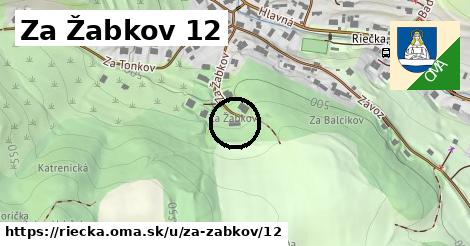 Za Žabkov 12, Riečka