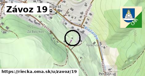 Závoz 19, Riečka