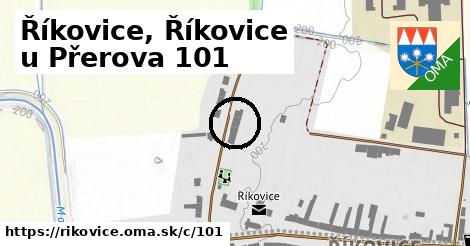 Říkovice, Říkovice u Přerova <span class="supisne">101</span>