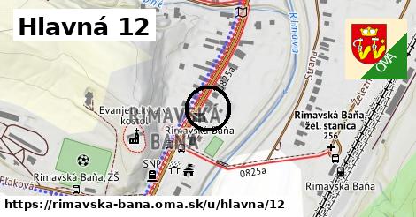 Hlavná 12, Rimavská Baňa