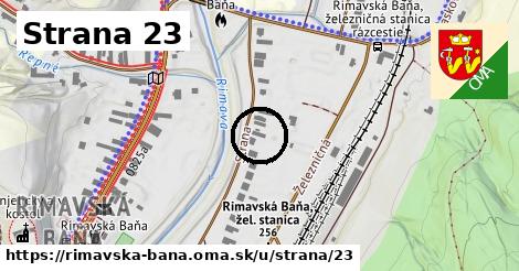 Strana 23, Rimavská Baňa