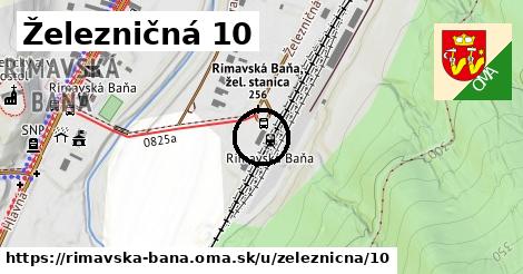 Železničná 10, Rimavská Baňa