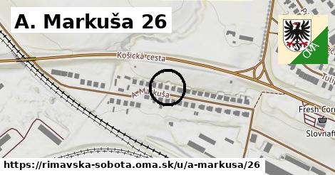 A. Markuša 26, Rimavská Sobota