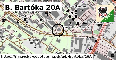 B. Bartóka 20A, Rimavská Sobota