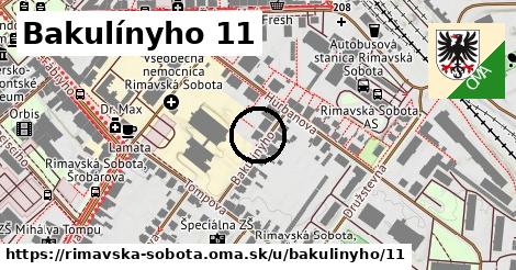 Bakulínyho 11, Rimavská Sobota