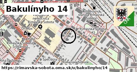 Bakulínyho 14, Rimavská Sobota