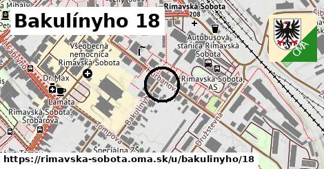 Bakulínyho 18, Rimavská Sobota