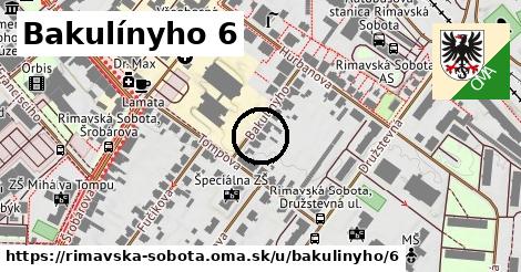 Bakulínyho 6, Rimavská Sobota