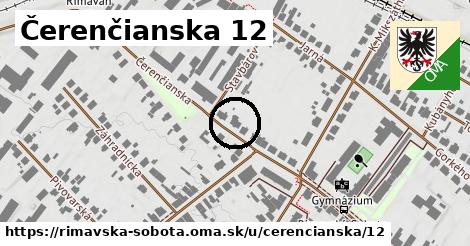 Čerenčianska 12, Rimavská Sobota