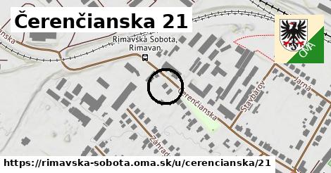 Čerenčianska 21, Rimavská Sobota