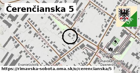 Čerenčianska 5, Rimavská Sobota