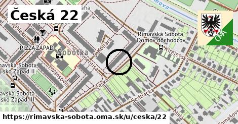 Česká 22, Rimavská Sobota