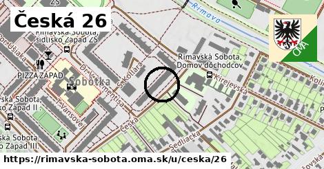 Česká 26, Rimavská Sobota