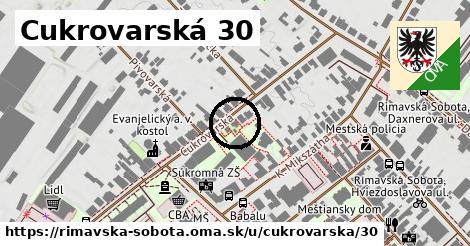 Cukrovarská 30, Rimavská Sobota