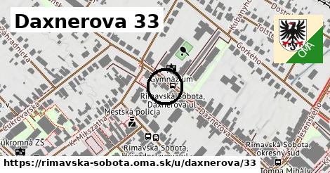 Daxnerova 33, Rimavská Sobota