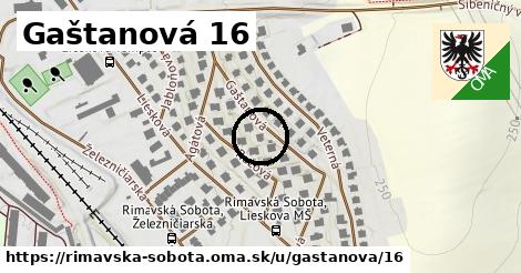 Gaštanová 16, Rimavská Sobota