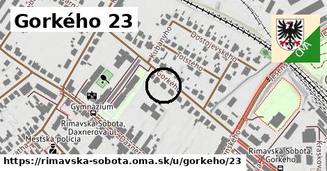 Gorkého 23, Rimavská Sobota